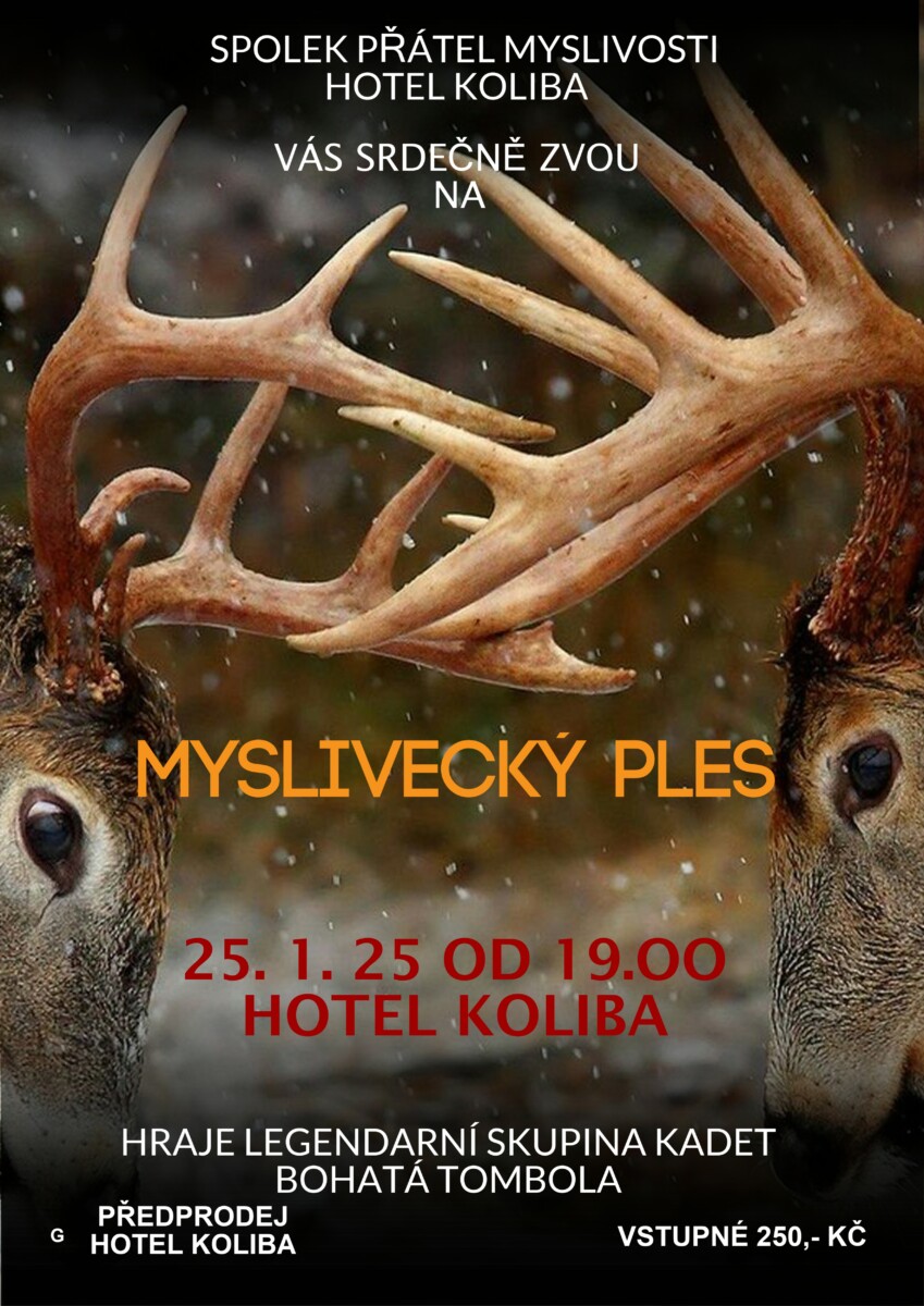 Myslivecký ples v hotelu Koliba