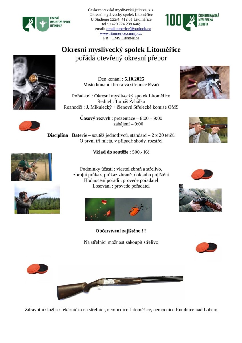 BATERIE – Otevřený okresní přebor – 5.10.2025