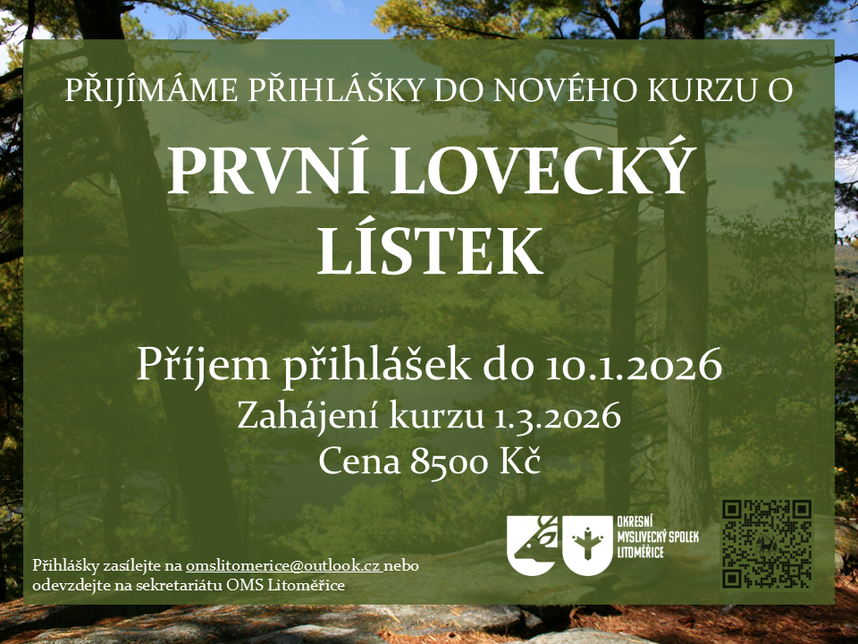 Příjem přihlášek do nových kurzů