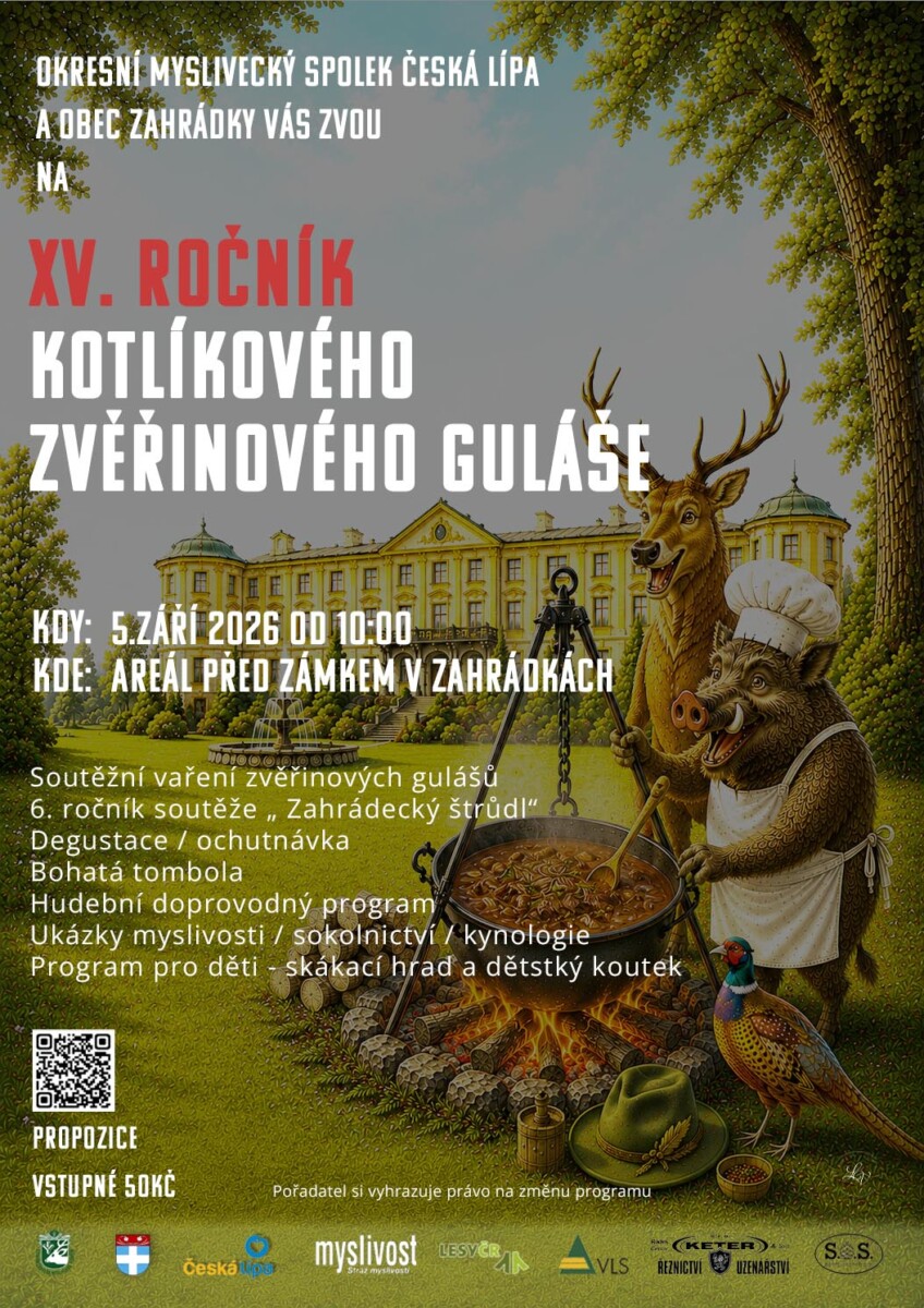 XV. ročník Kotlíkového zvěřinového guláše – OMS Česká Lípa